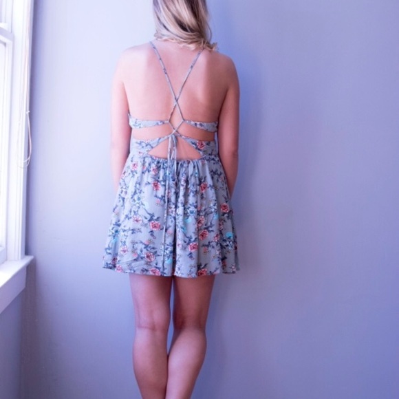 Floral skater dress - Picture 3 of 3